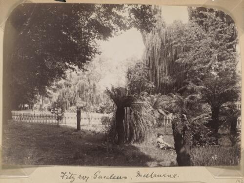 Fitzroy Gardens, Melbourne, ca.1885, 2 [picture]