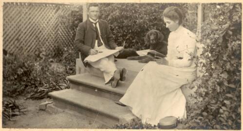 Mr & Mrs Charles Armstrong, 1902 [picture]