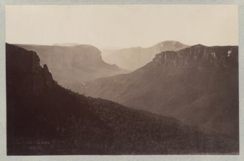 Blue Mountains, ca. 1885, [1] [picture] / C. Bayliss