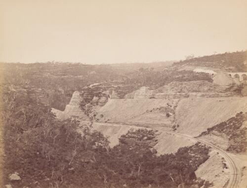 Grand view of Lithgow Valley Zigzag [N.S.W., 1878 [1]] [picture] / Brodie, Sydney