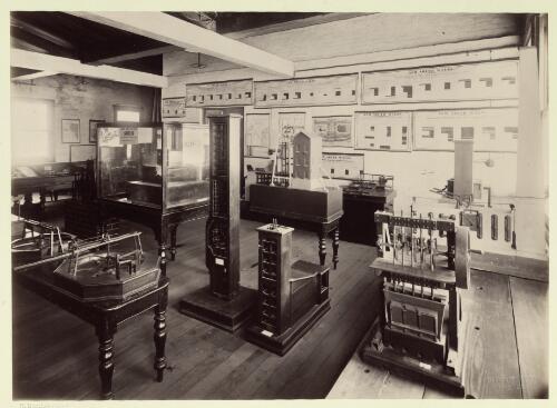 [Applied geology room, Sydney Technical College, 1889] [picture] / C. Bayliss