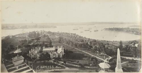 [Panorama from the Garden Palace, Sydney International Exhibition Building] [picture] / C. Bayliss; John Paine