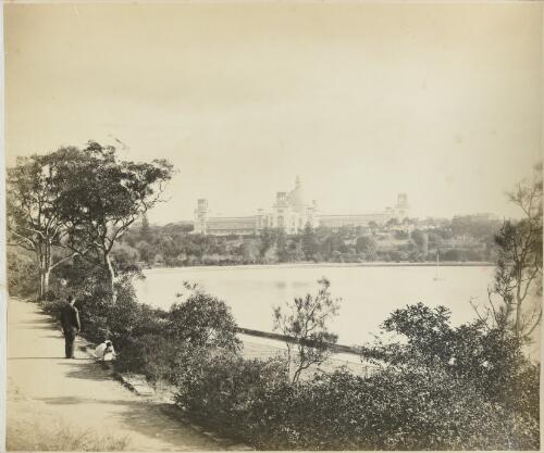 [Garden Palace, Sydney International Exhibition Building, seen from Farm Cove?] [picture] / C. Bayliss; John Paine