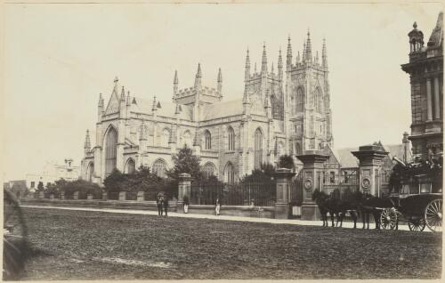 St. Andrew's Cathedral and Town Hall, Sydney, 1879, 2 [picture] / C. Bayliss