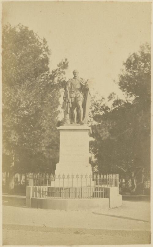 Albert Memorial, Hyde Park, [Sydney] [picture] / C. Bayliss; John Paine