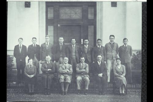 Forestry School students and staff, Canberra, ca. 1931 and ca. 1933 [picture]