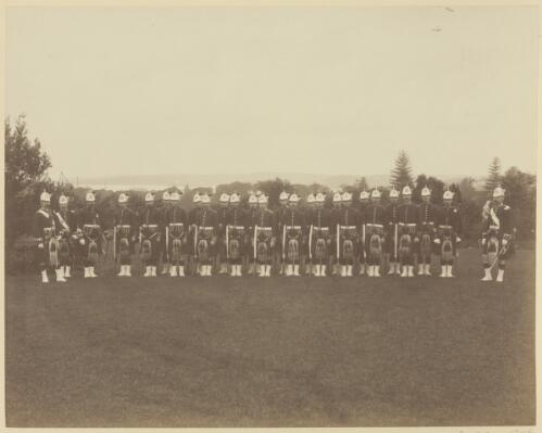 The Scottish Rifles of New South Wales, approximately 1890