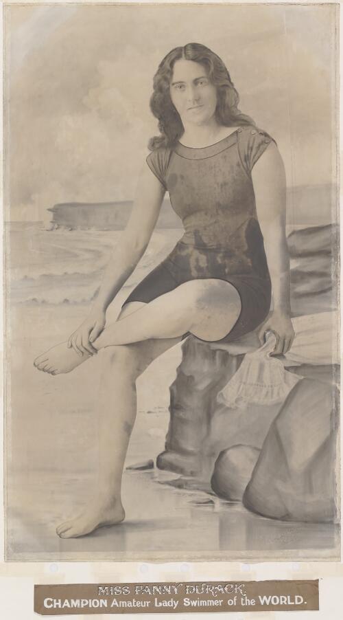 Portrait of Fanny Durack, 1912 [picture] / Exchange Studios photo