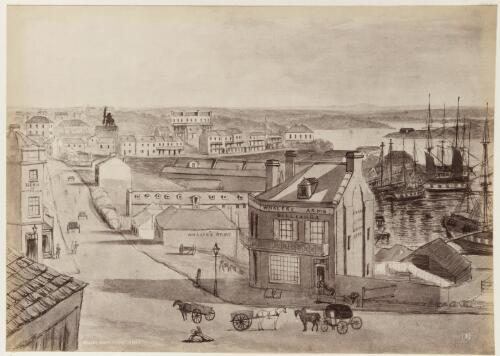 Millers Point, Sydney, 1842 [picture] / John Rae