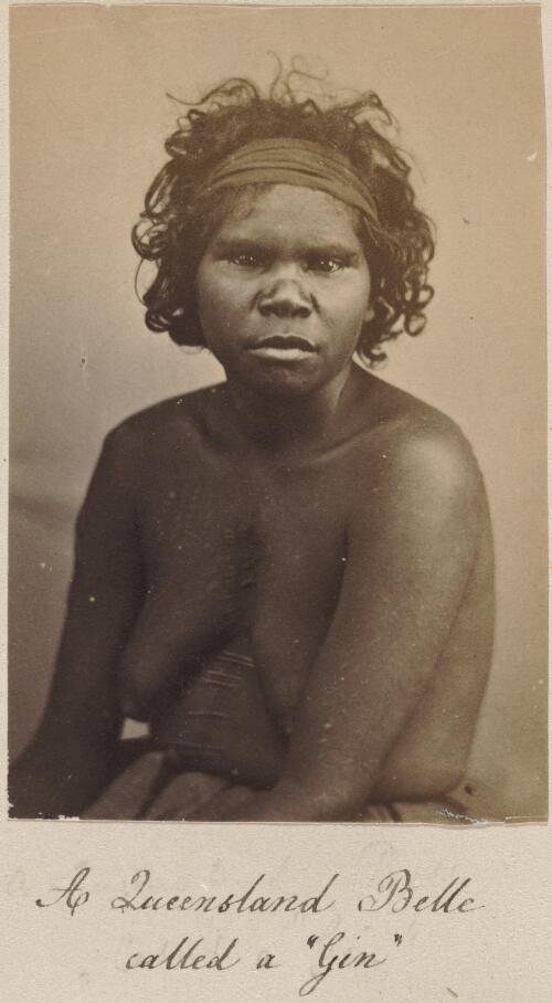 A young Aboriginal Australian woman, Queensland, ca. 1870 [picture]