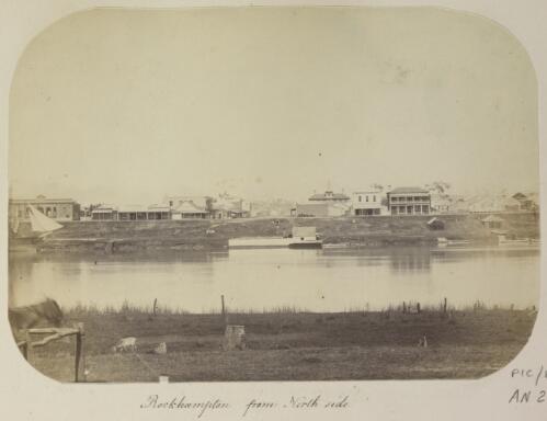 Rockhampton, from north side, Queensland, ca. 1870 [picture]