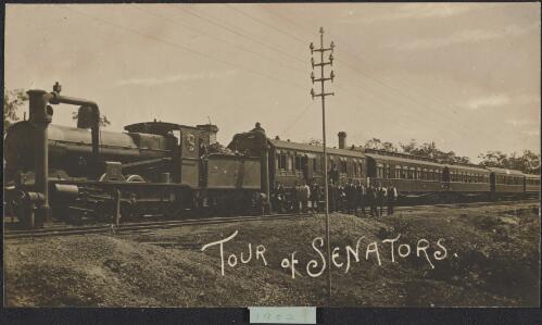 Tour of senators, [New South Wales, 1902] [picture] / [E.T. Luke]