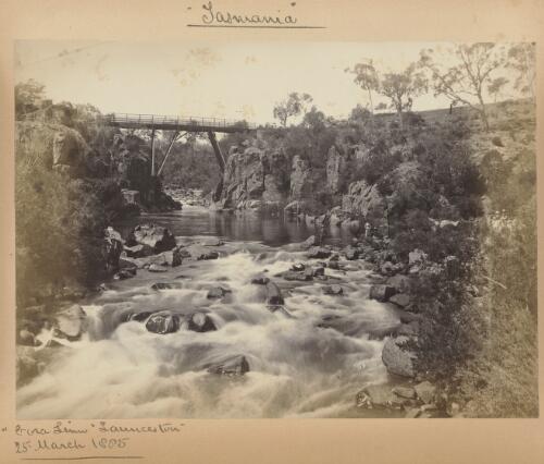 Cora Linn, Launceston, Tasmania, 25 March 1885 [picture]
