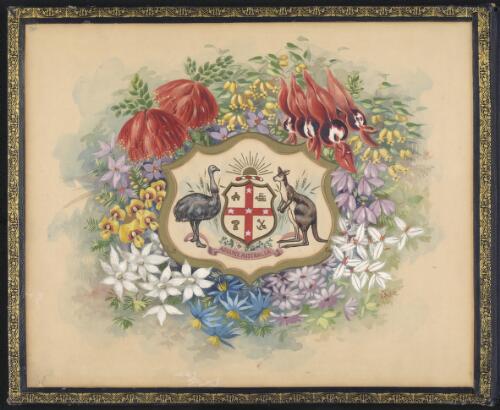 Advance Australia, coat of Arms, 1901 [picture]