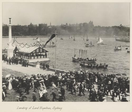 Landing of Lord Hopetoun, Sydney, 1901, 3 [picture]