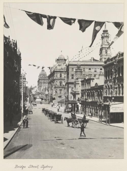 Bridge Street, Sydney, 1901 [picture]