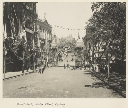 Wheat Arch, Bridge Street, Sydney, 1901 [picture]