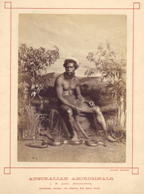 Australian Aboriginals [picture] / photographed by J.W. Lindt