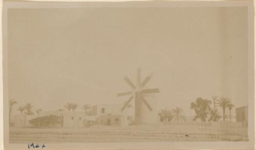 Windmill at Mex, Alexandria, Egypt, 1915