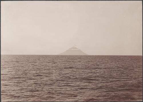 Tinakula, an active volcano at the north end of the Santa Cruz Islands, Solomon Islands, 1906 / J.W. Beattie