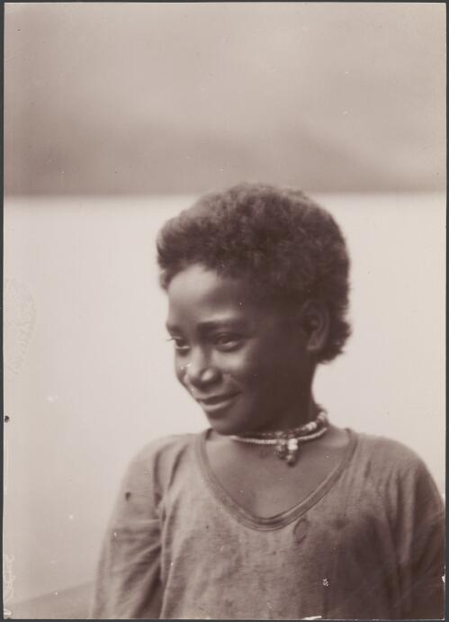 A boy from the island of Qarea, Solomon Islands, 1906 / J.W. Beattie