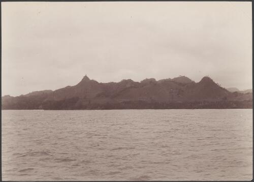 Coast at the south-east point of Florida, Solomon Islands, 1906 / J.W. Beattie