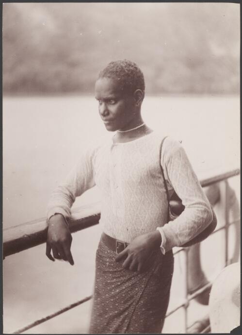 The first schoolboy of Vella Lavella, Solomon Islands, 1906 / J.W. Beattie