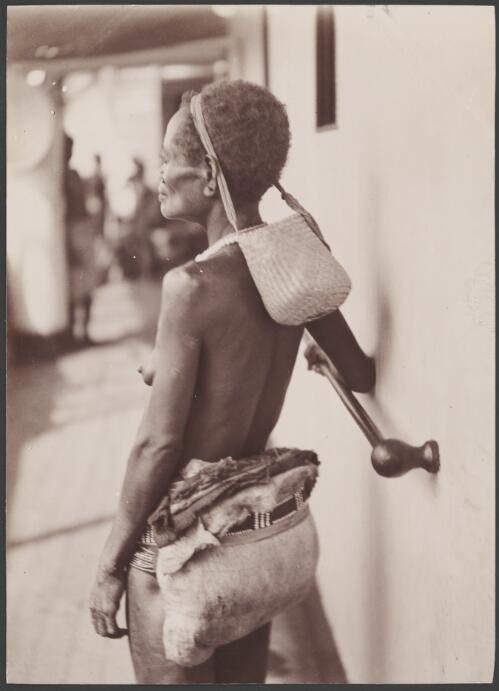 A woman of Vella Lavella, Solomon Islands, 1906, 2 / J.W. Beattie