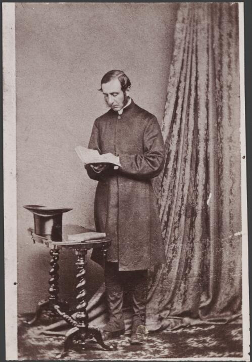 Portrait of Bishop John Patteson, approximately 1860s / J.W. Beattie
