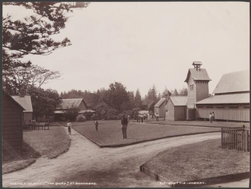 The quad, St. Barnabas, Norfolk Island, 1906 / J.W. Beattie