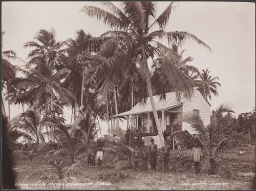Mission house at Siota, Florida, Solomon Islands, 1906 / J.W. Beattie