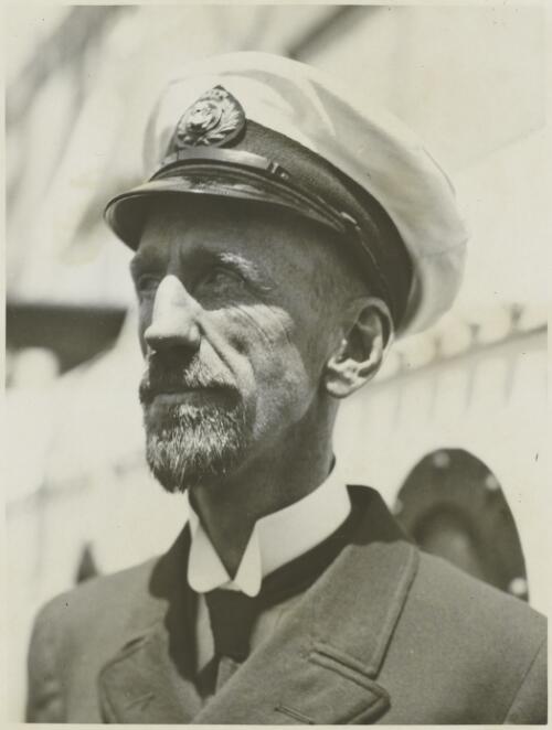 John King Davis, Captain of the Discovery, ca. 1930 [picture] / Frank Hurley