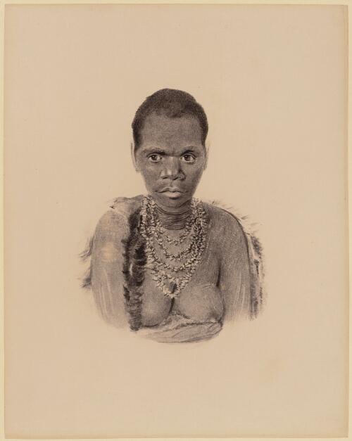 Aboriginal Tasmanian woman Fanny of Port Dalrymple, Tasmania / J. W. Beattie