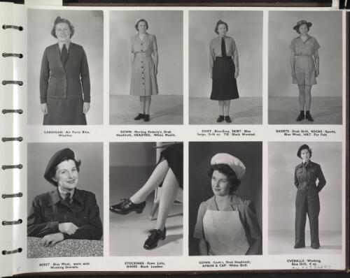 The uniform dress, Womens Auxiliary Australian Air Force, [2] [picture] / Minister for Supply and Shipping