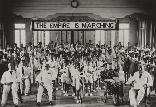 Empire Day 1941, Rabaul, New Guinea, Yang Ching Chinese School [picture]