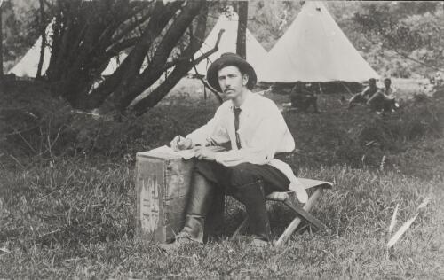 [Walter Ramsay McNicoll? at Healesville, 1902] [picture]