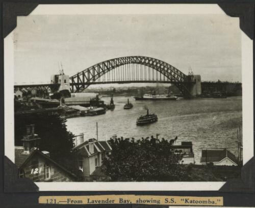 From Lavender Bay, showing S.S. "Katoomba" [picture]