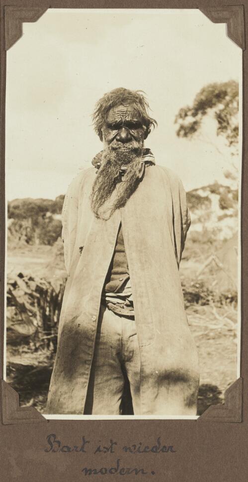 Aboriginal Australian elder identified as Bart, Koonibba Mission, South Australia, ca. 1925 [picture]