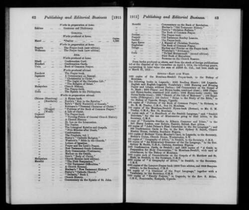 Records of the Society for Promoting Christian Knowledge (as filmed by the AJCP) [microform] : [M2091-M2111], 1786-1966