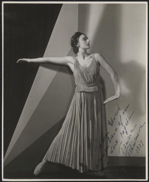 Tamara Tchinarova in Les presages, c. 1938 [picture] / Hollywood Studios