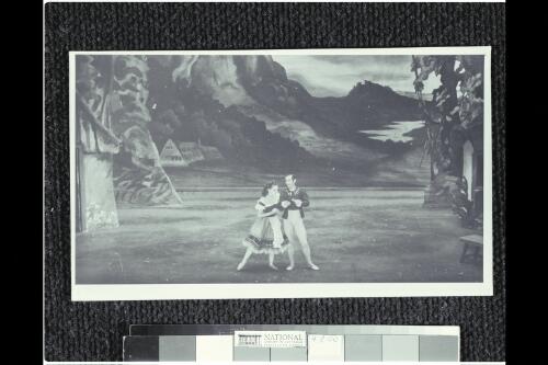 Sally Gilmour and Walter Gore in Giselle, Ballet Rambert Australian tour, 1947-1949 [picture] / [Jean Stewart]