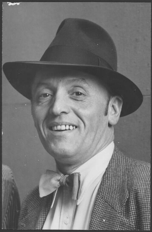 Portrait of Edouard Borovansky, 1944 [picture] / Auckland Star