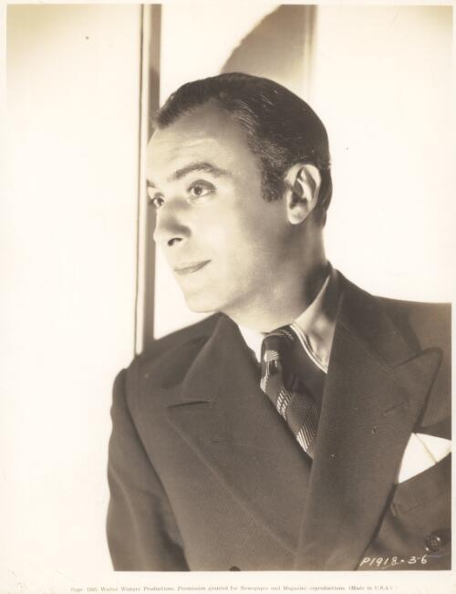 Portrait of Charles Boyer [picture]