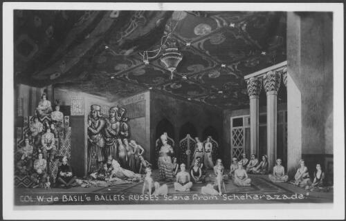 Scene from Scheherazade, Colonel W. de Basil's Ballets Russes [picture] / [Raoul Barba, Monte Carlo]