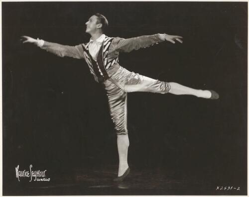 Valentin Zeglovsky in an unidentified production, Ballets Russes [picture] / Maurice Seymour, Chicago