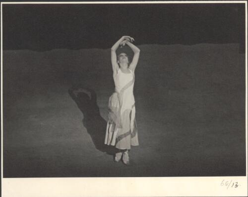Laurel Martyn as the Spirit of the River in Vltava, Borovansky Ballet, 1940 [2] [picture] / [Hugh P. Hall]