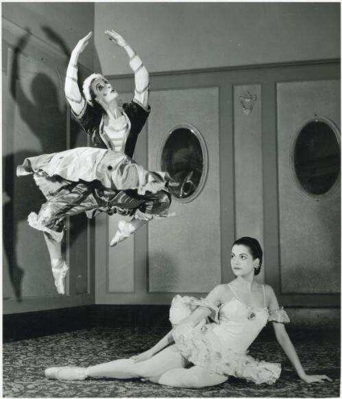 Peggy Sager and Kathleen Gorham, Borovansky Ballet [picture]