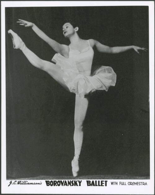 Portrait of Kathleen Gorham, Borovansky Ballet [picture]
