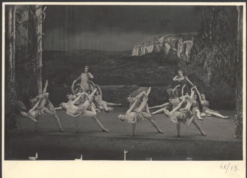 Dancers of the Borovansky Ballet in Australia, symbolical bush ballet [3] [picture] / [Hugh P. Hall]