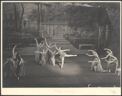 Rachel Cameron with dancers from the Borovansky Ballet in Autumn Leaves [6] [picture]/ [Hugh P. Hall]